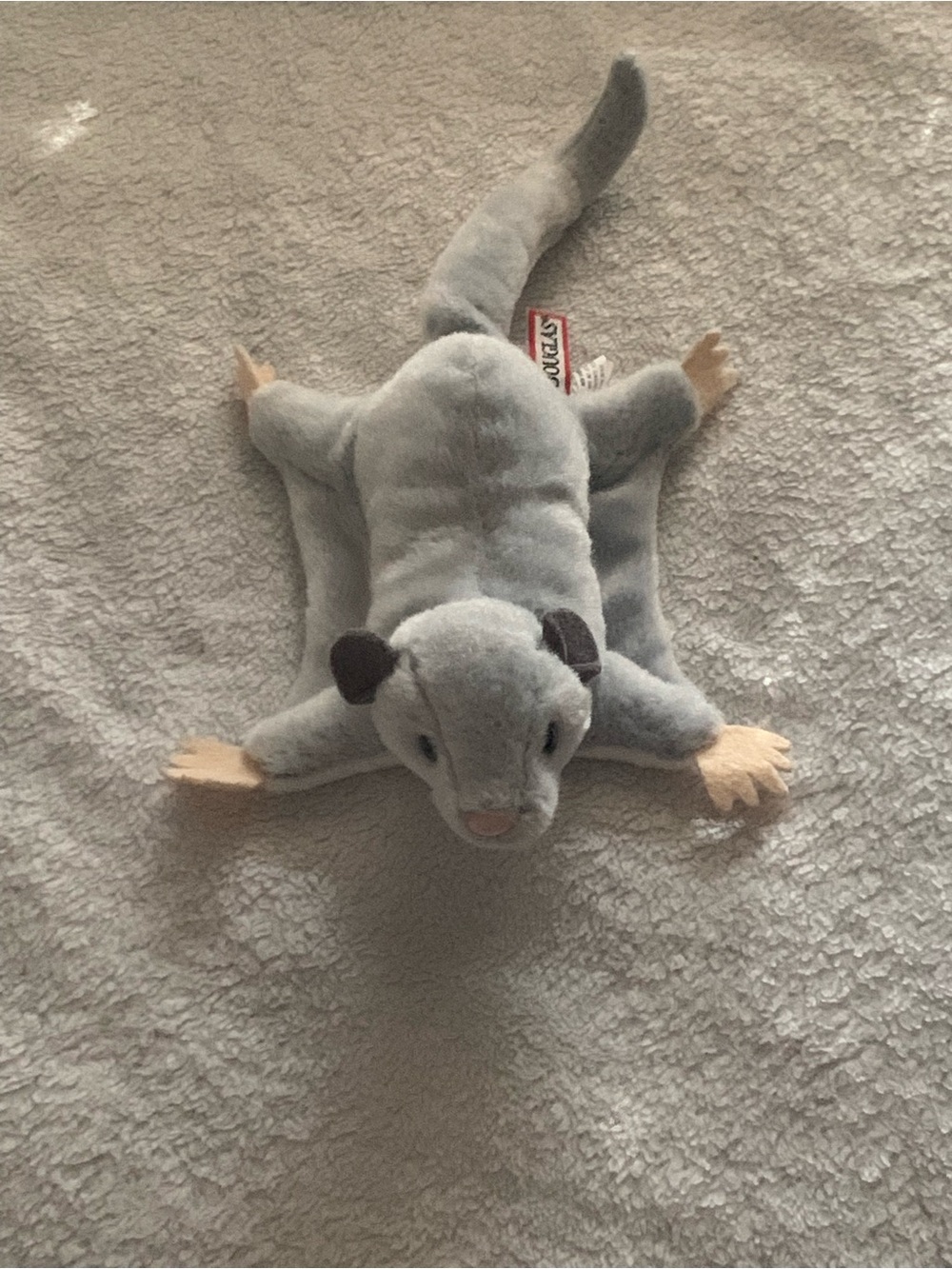 Douglas Plush Gray Sugar Glider Stuffed Animal - Soft Cuddly Toy